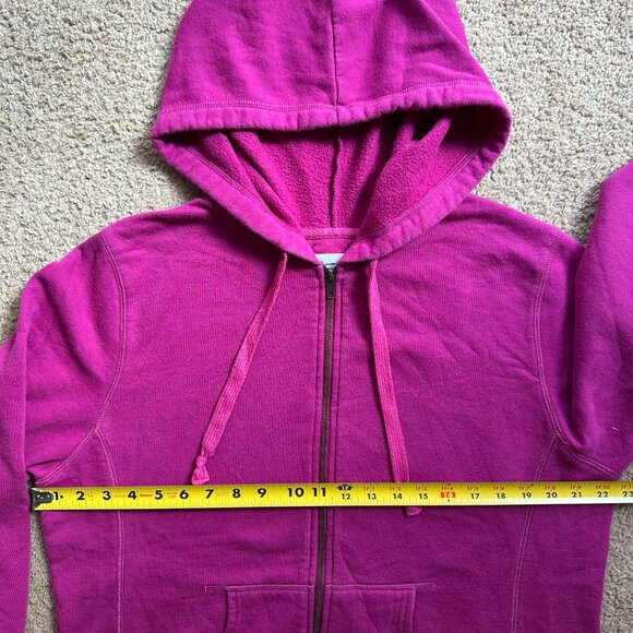 Champion Sweatshirt Womens XL Full Zip Hoodie Pink Long Sleeve Authentic - Picture 9 of 12